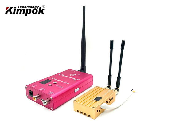 1.2 GHz Video Göndericisi 8W FPV Bağlantısı Uzun Menzilli Kablosuz İletişim