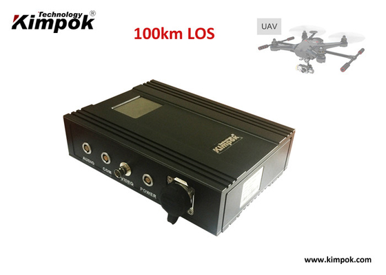 5W Amplifikatörlü 100km COFDM UAV Video Vericisi
